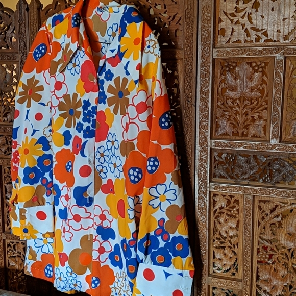 Vintage 70s Carole Jue blouse. - Picture 6 of 7